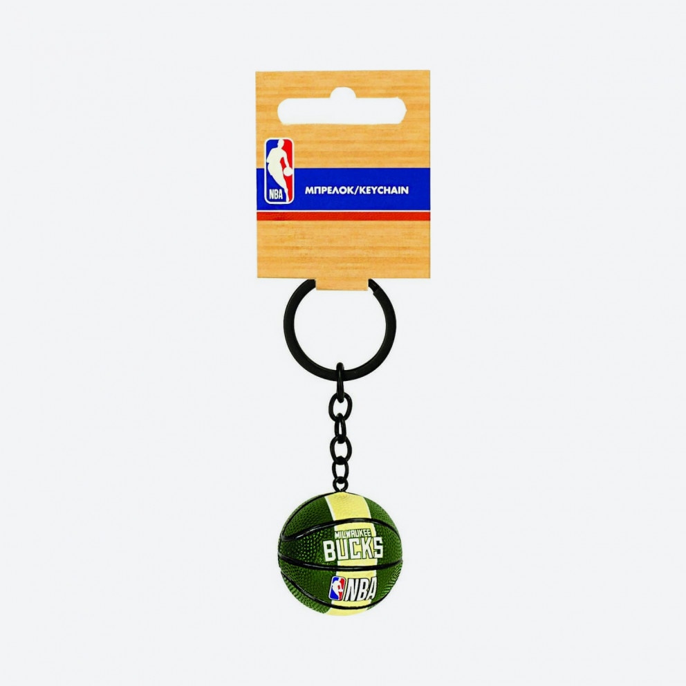 Back Me Up NBA Milwaukee Bucks Keychain