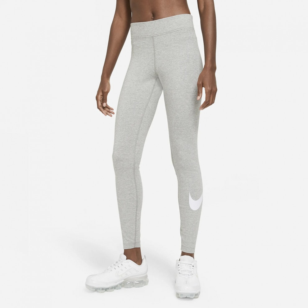 Nike Sportswear Essential Swoosh Women s Leggings Grey CZ8530 063