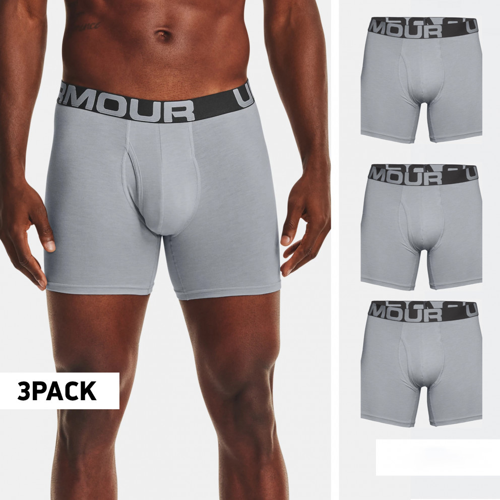 Under Armour Charged Cotton 6In 3 Pack Men's Boxer