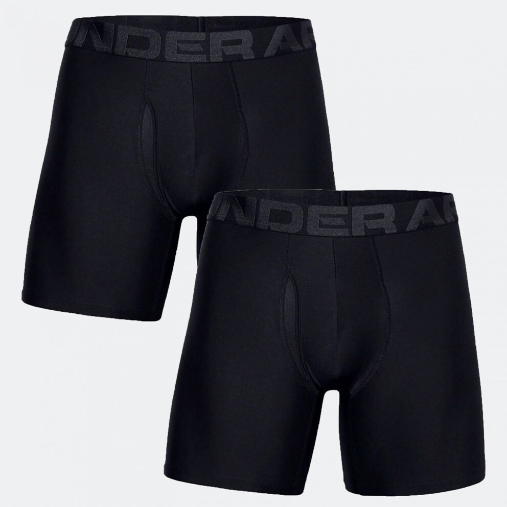 Under Armour Tech 6In 2 Pack Men's Boxer