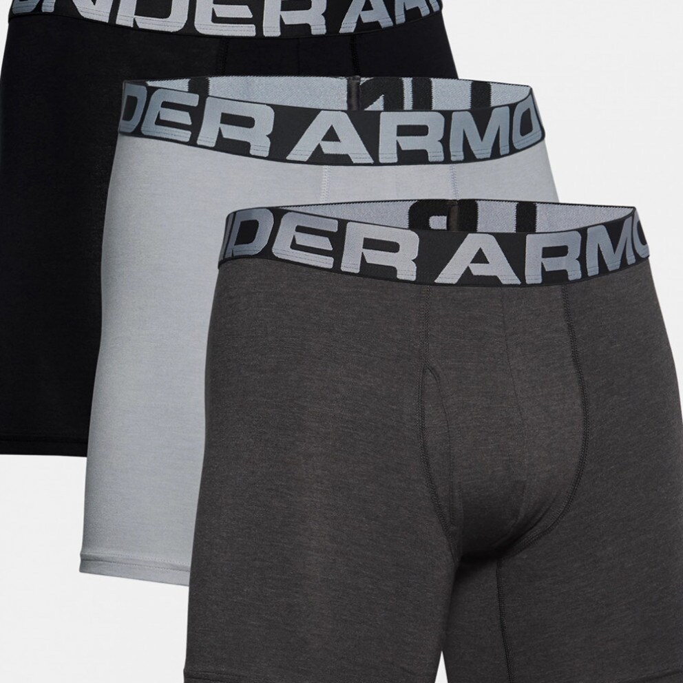 Under Armour Charged Cotton 6In 3-Pack Ανδρικά Μπόξερ