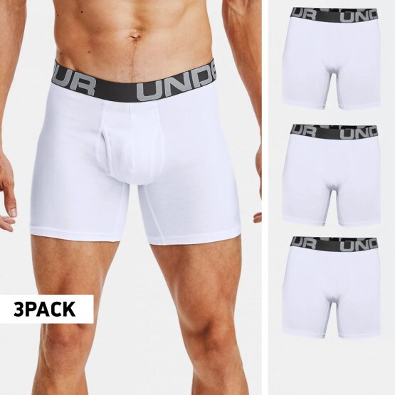 Under Armour Charged Cotton 6In 3-Pack Ανδρικά Μπόξερ