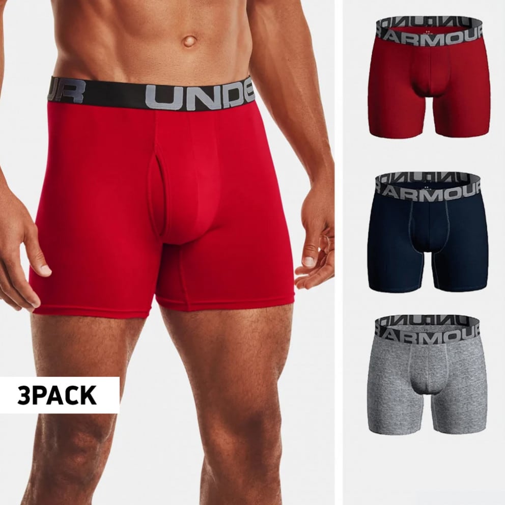 Under Armour Charged Cotton 6In 3-Pack Men's Boxers