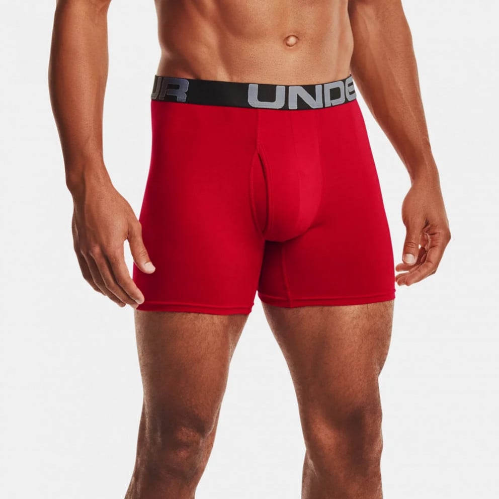 Under Armour Charged Cotton 6In 3-Pack Ανδρικά Μπόξερ