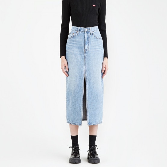Levi's Slit Front Γυναικεία Τζιν Φούστα