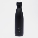 Chilly's Mono All Black Ανοξείδωτο Μπουκάλι Θερμός 0,5 L