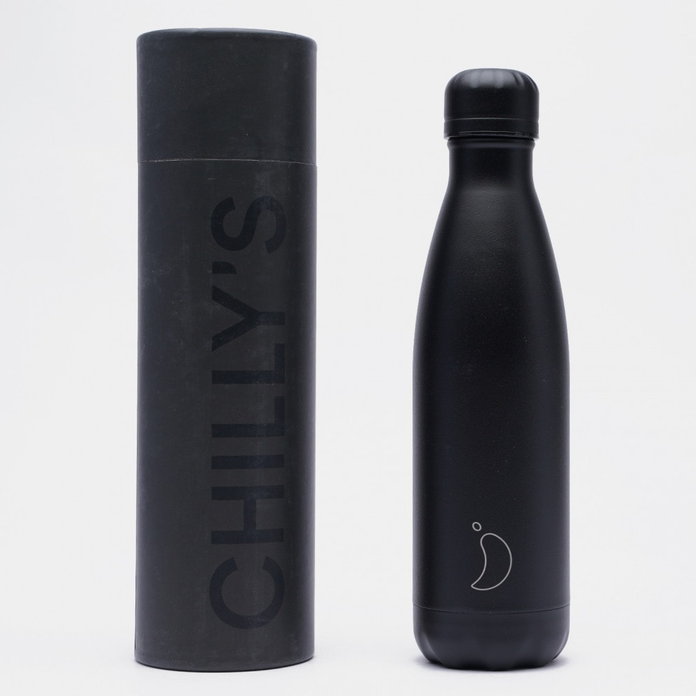 Chilly's All Black Original Bottle 500ml