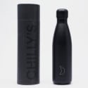 Chilly's All Black Original Bottle 500ml