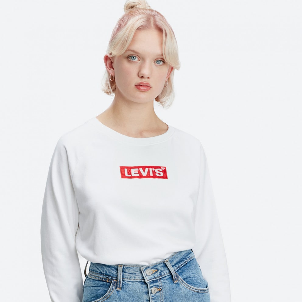 Levi's Relaxed Graphic Crew Boxtab Γυναικεία Μακρυμάνικη Μπλούζα