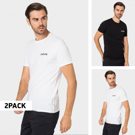 Levis Crewneck Graphic 2-Pack Ανδρικό T-Shirt