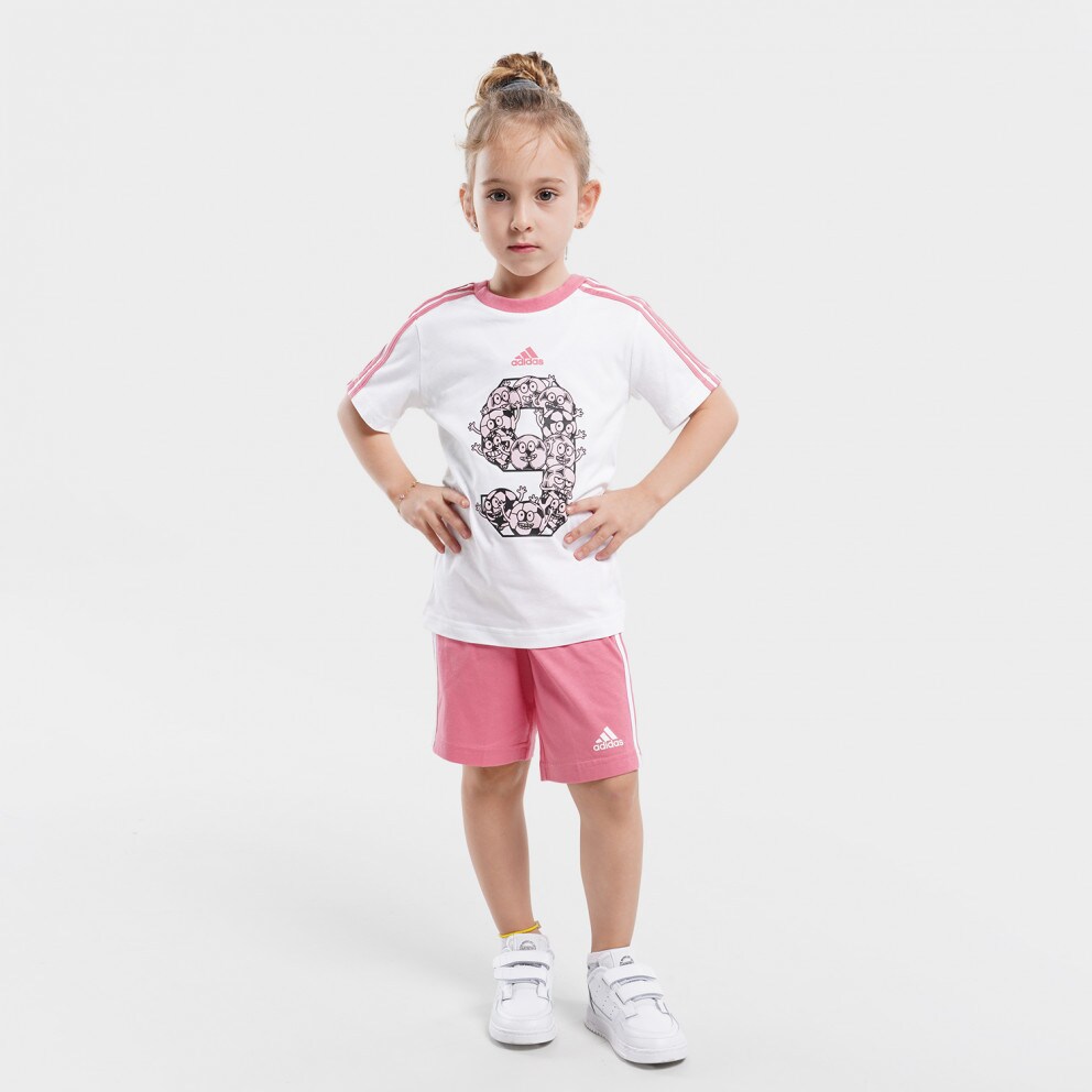 adidas Lil 3-Stripes Sporty Summer Infant's Set