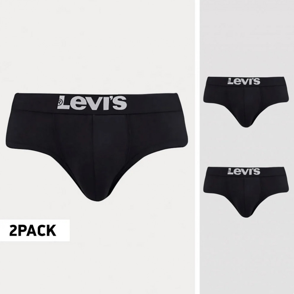 Levi's Solid Basic 2-Pack Men's Briefs