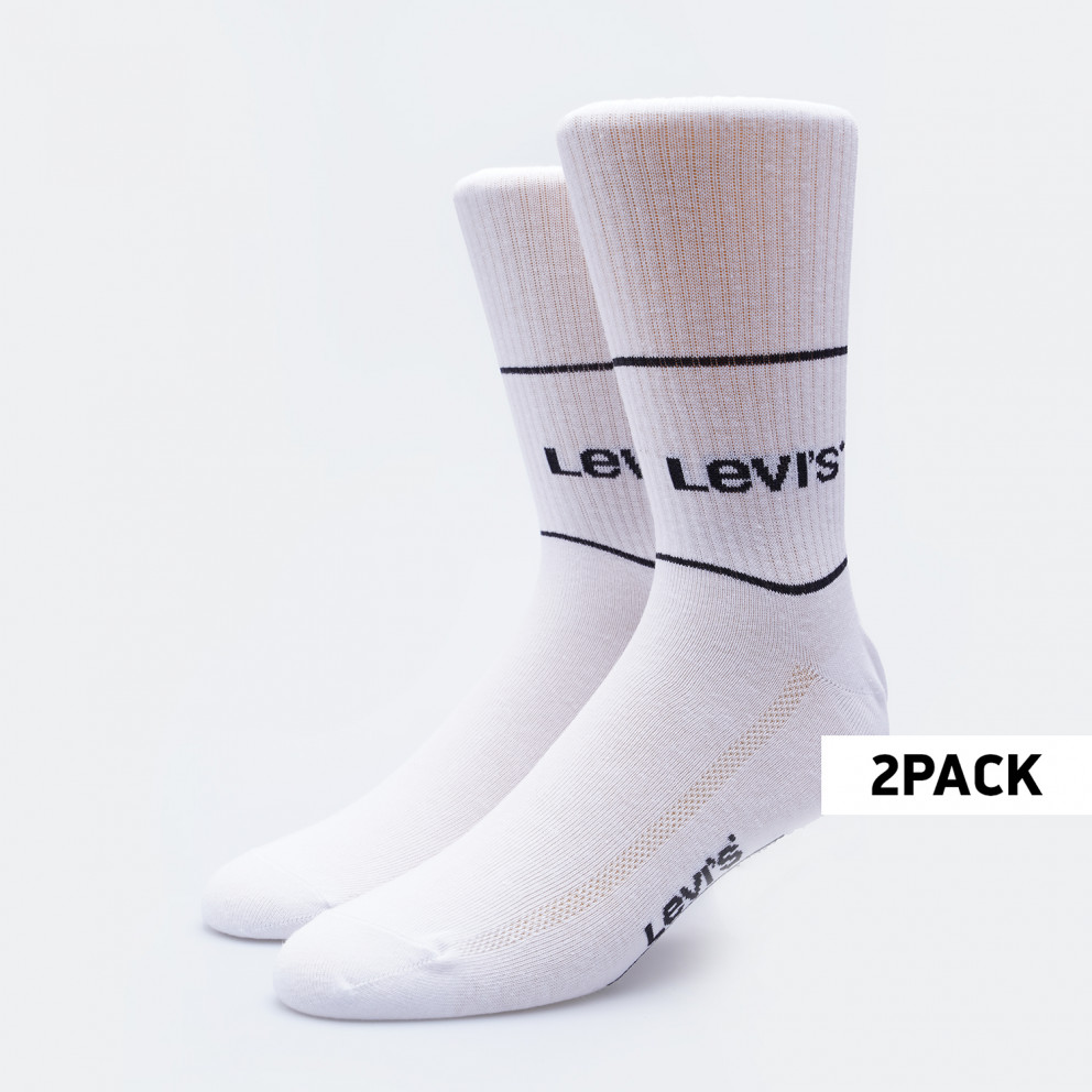 Levis  Short Cut Logo Sport Unisex Κάλτσες - 2 Pack
