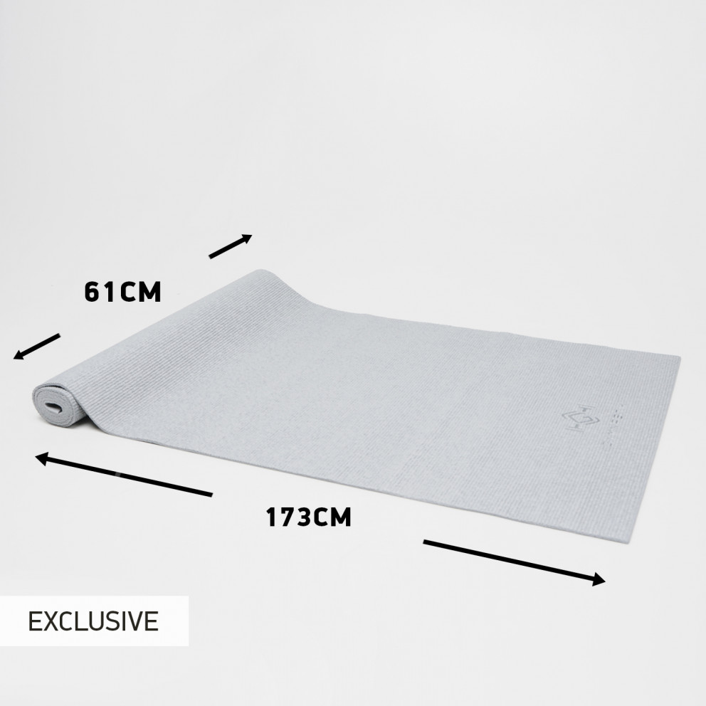 GYMNASTIK PVC Yoga Mat 173 x 61 x 0.4 cm