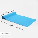 GYMNASTIK PVC Στρώμα Yoga 173 x 61 x 0,4 cm