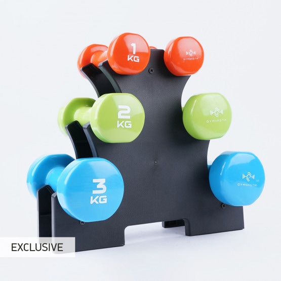 Gymnastik Dumbbell Βαράκια Σετ 12kg