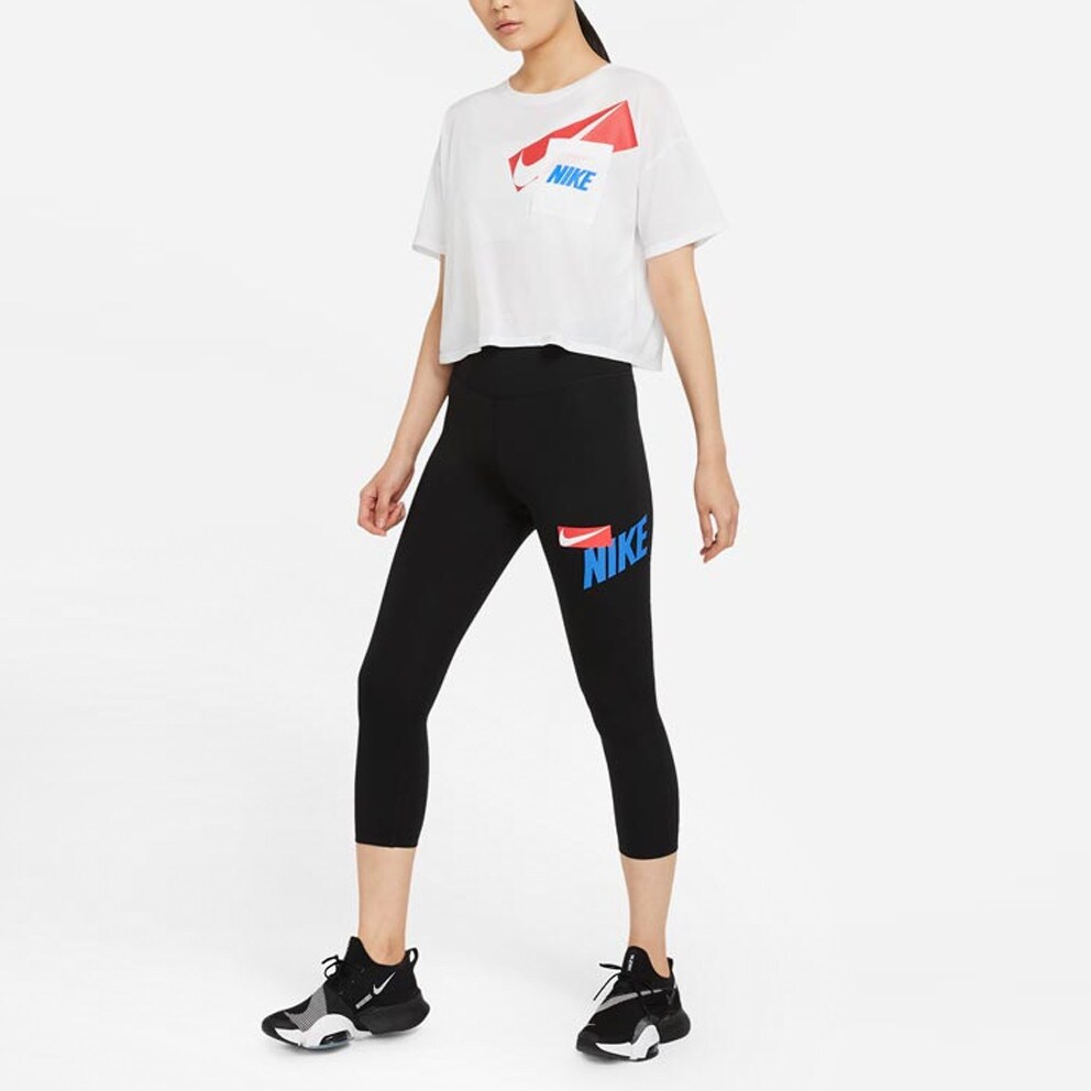 Nike One Cropped Γυναικείο Κολάν