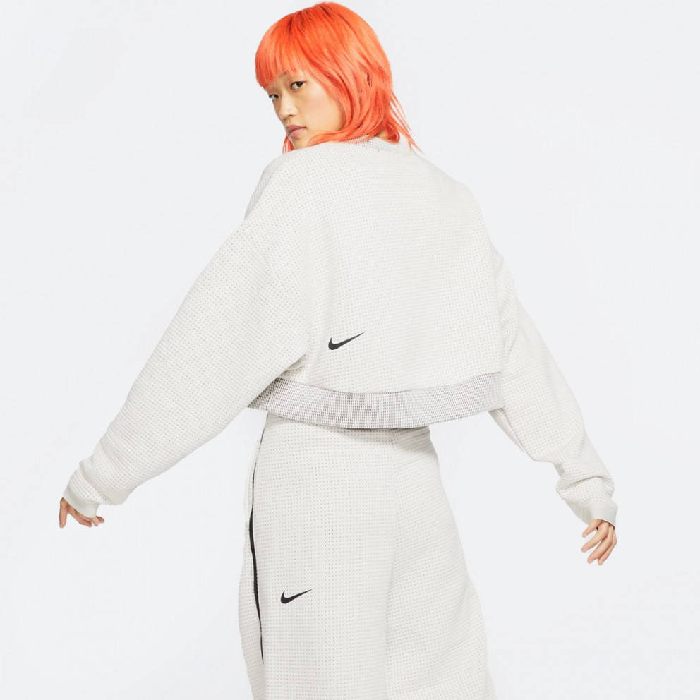 Nike Sportswear Crew Fleece Γυναικεία Μπλούζα Μακρύ Μανίκι