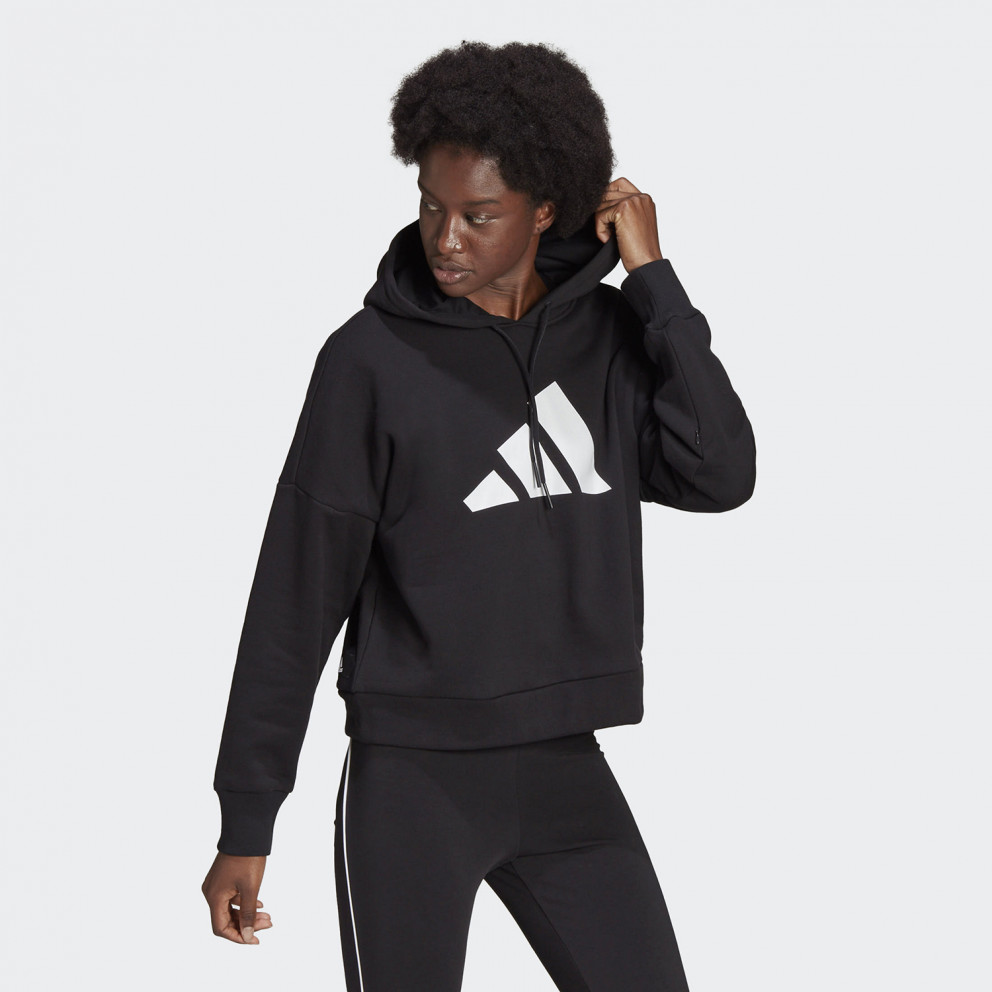 adidas Performance Future Icon Γυναικεία Μπλούζα με Κουκούλα