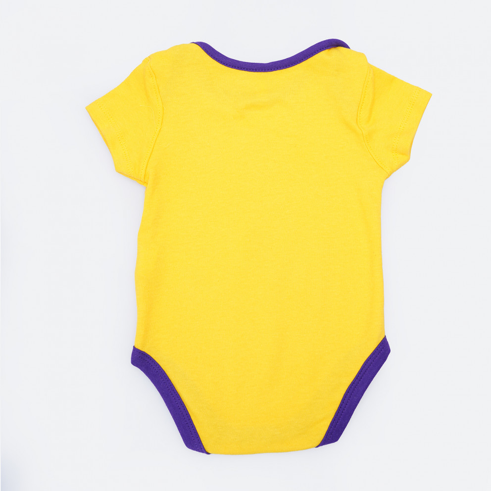NBA Game Time Los Angeles Lakers 3-Pack Infants' Bodysuit
