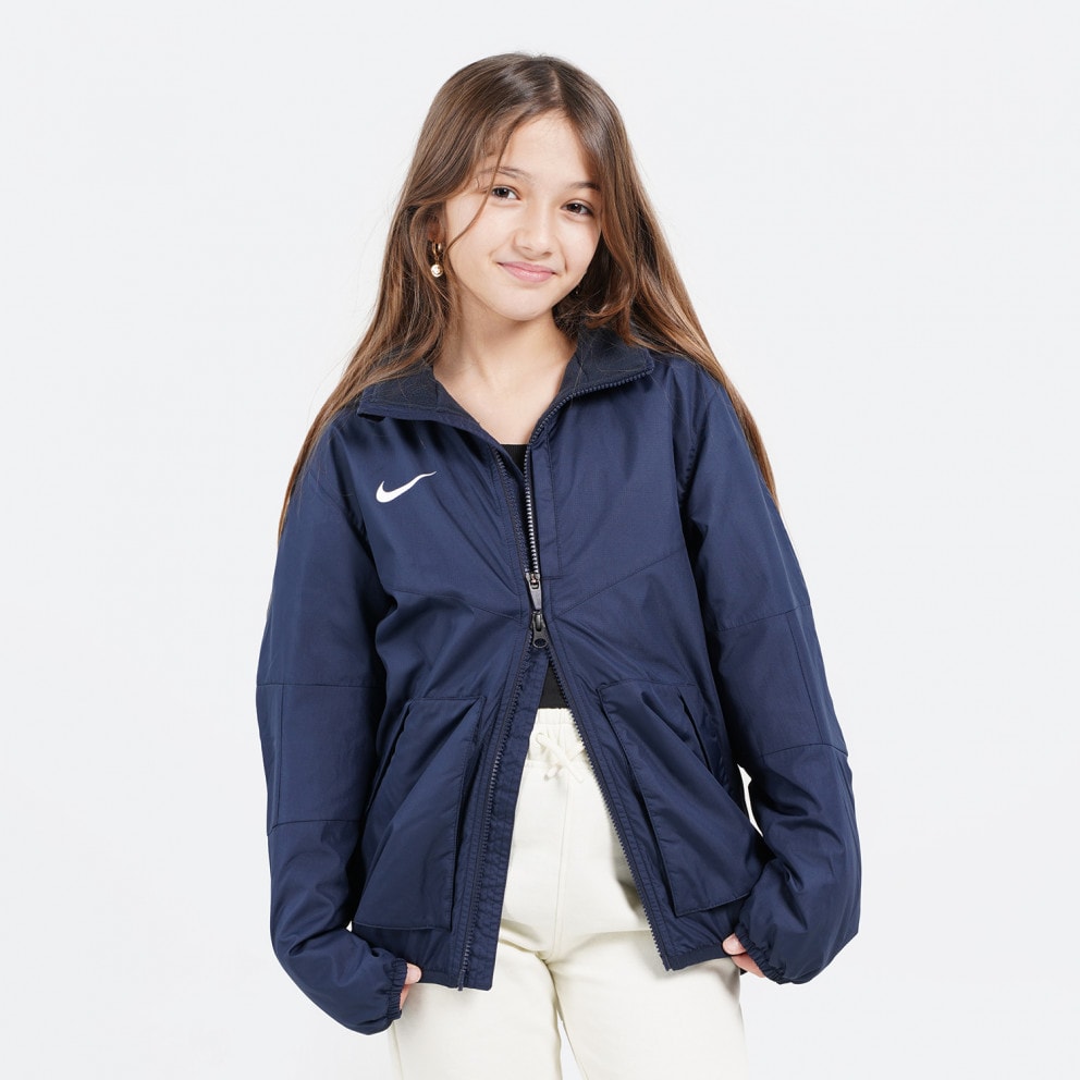 Nike Team Fall Kid s Windproof Jacket BLUE 645905 451
