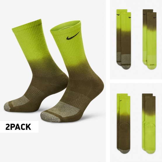Nike Everyday Plus Cushioned Crew 2-Pack Unisex Socks