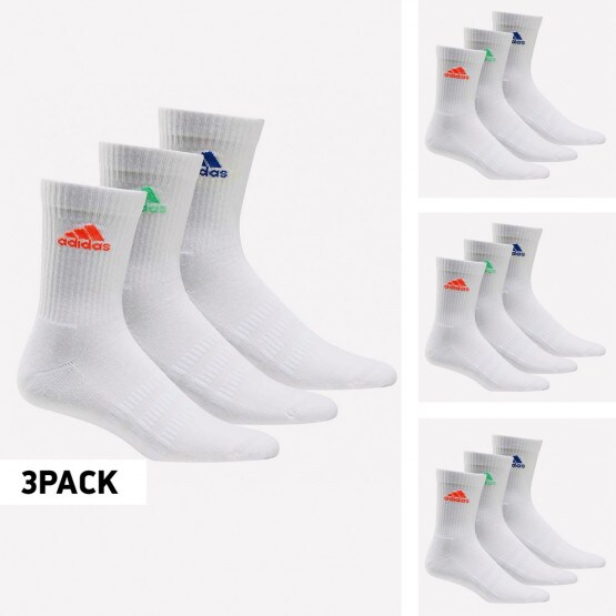 adidas Performance Cush Cushioned crew Unisex Socks 3 Pairs