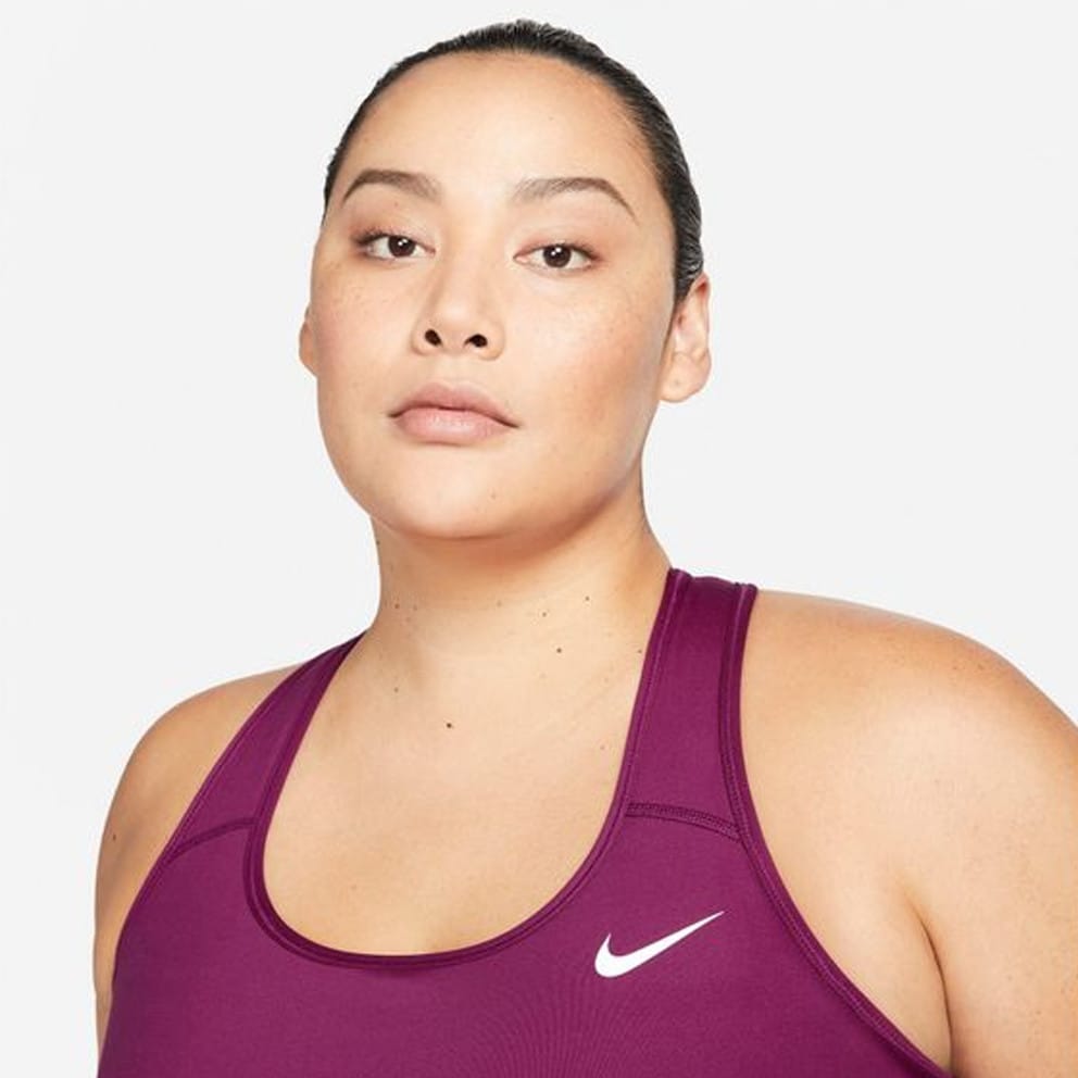 Nike Dri-FIT Swoosh Plus Size Γυναικείο Αθλητικό Μπουστάκι