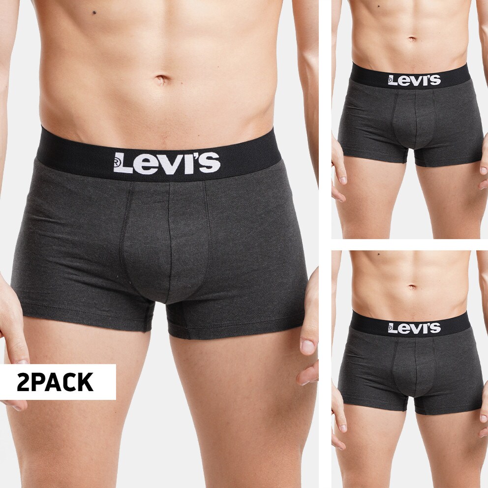 Levis Solid Basic Boxer 2-Pack Ανδρικό Μπόξερ