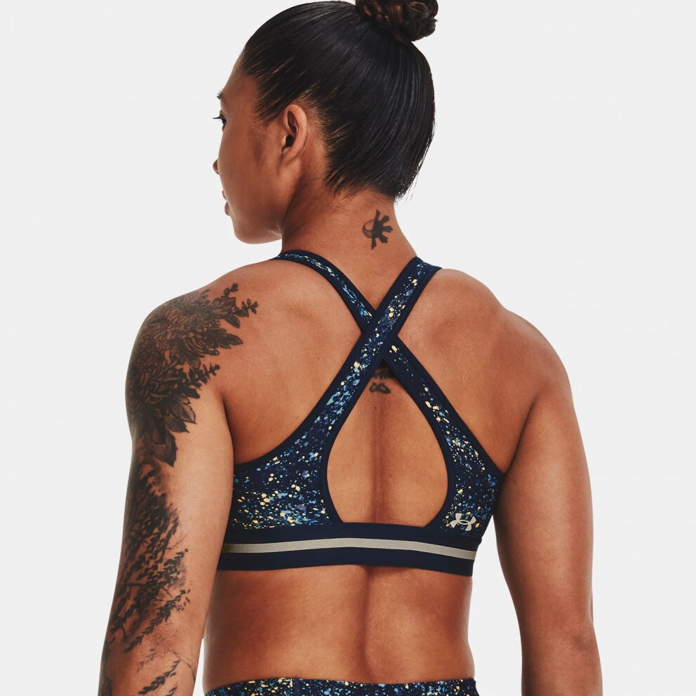 Under Armour Project Rock Printed Crossback Women's Sports Bra