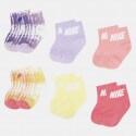 Nike 6 Pack Ankle Infant's Socks