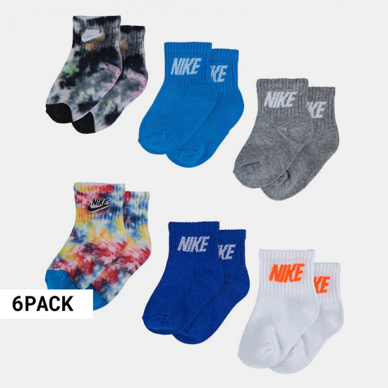 Nike 6 Pack Ankle Βρεφικές Κάλτσες