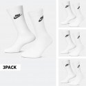 Nike Sportswear Everyday Essential 3-Pack Unisex Κάλτσες