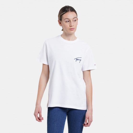 Tommy Jeans Signature Relaxed Γυναικείο T-shirt