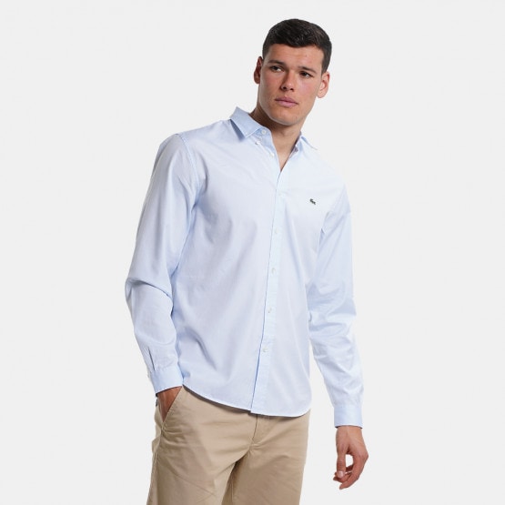 Lacoste Regular Fit Ανδρικό Πουκάμισο