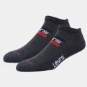 Levis 2 Pack Low Rise Sportswear Logo Unisex Socks