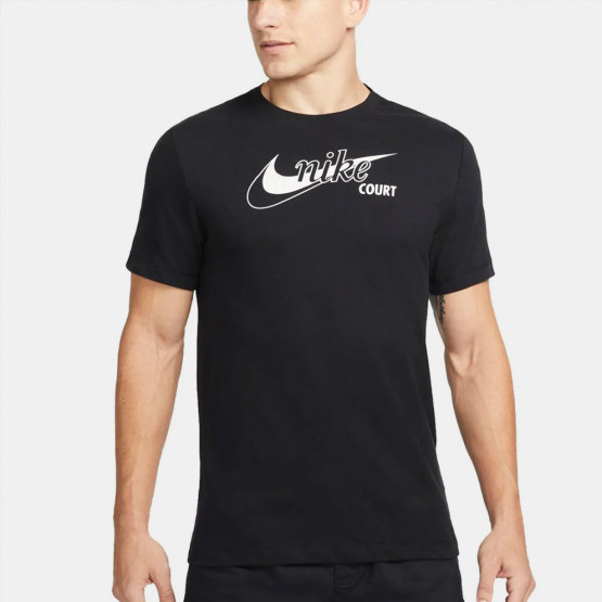 NikeCourt Dri-FIT Ανδρικό T-Shirt τένις με σχέδιο Swoosh
