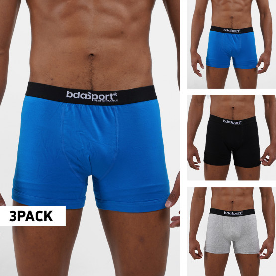 Body Action Men'S 3-Pack Boxer Briefs