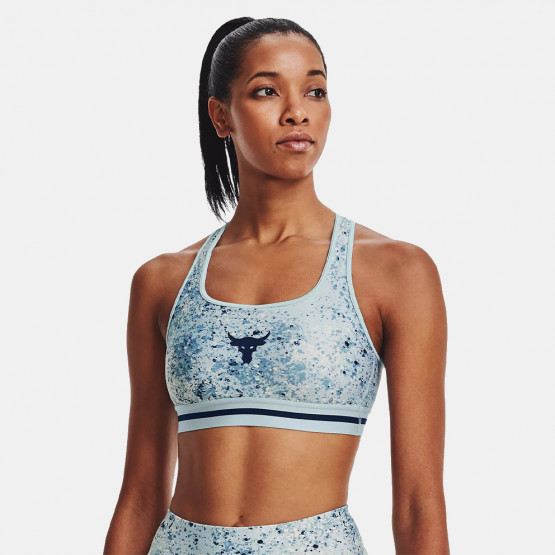 Under Armour Project Rock Printed Crossback Women's Sports Bra