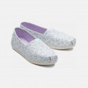 TOMS Blue Giraffe Women's Espadrilles