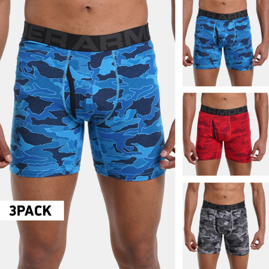 Under Armour 6In Novelty 3-Pack Ανδρικά Μπόξερ