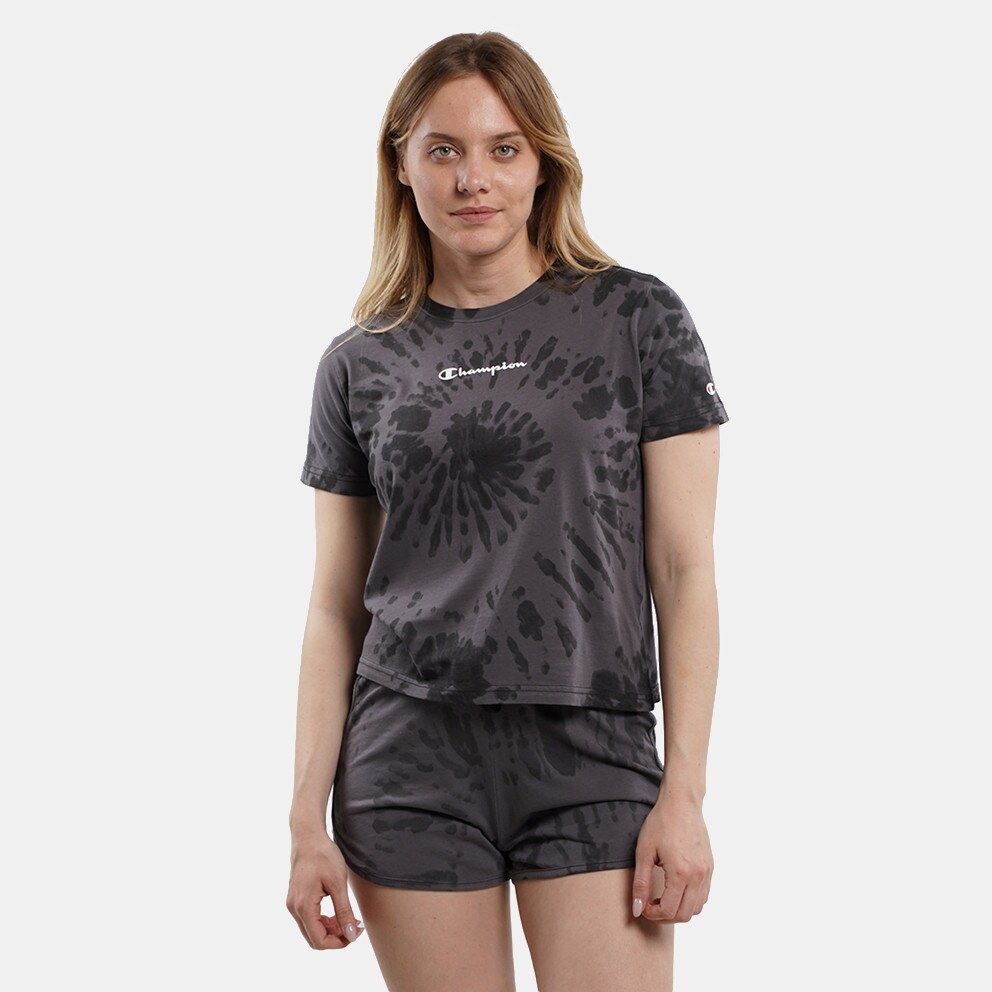 Champion Tie Dye Women's Cropped T-Shirt