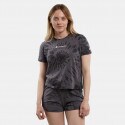 Champion Tie Dye Cropped Γυναικείο T-Shirt