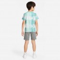 Nike Sportswear Tie Dye Tee+Short Παιδικό Σετ