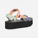 Teva Universal Mettalic Woman's Flatform Sandals