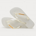 Havaianas Metallic Logo Unisex Flip Flops