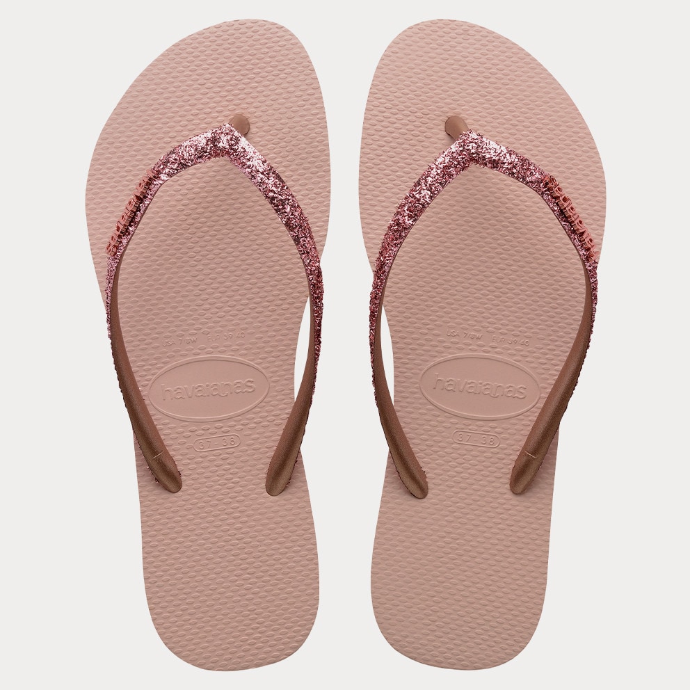 Havaianas Slim Logo Metallic Unisex Σαγιονάρες