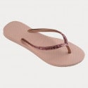 Havaianas Slim Logo Metallic Unisex Σαγιονάρες