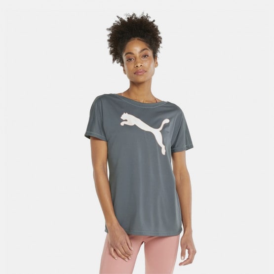 Puma Train Favorite Jersey Cat Women's T-shirt Grey 520260-42