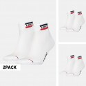 Levi's Mid Cut Sportstwear Logo 2-Pack Unisex Socks